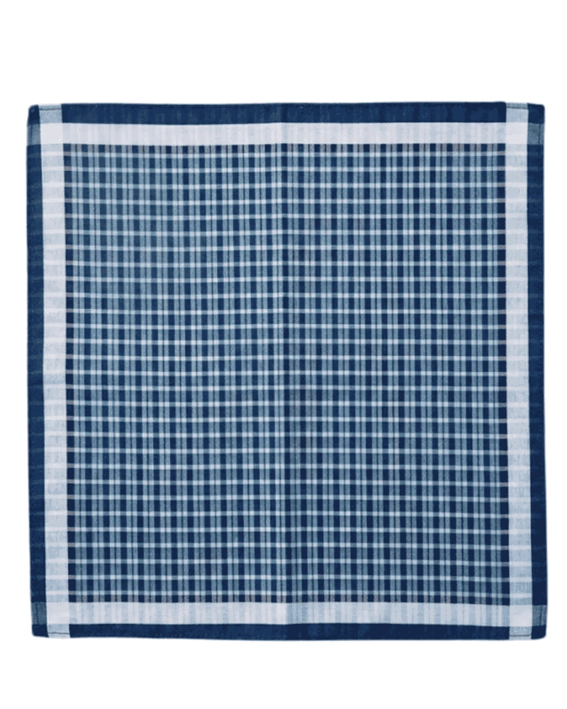 PAÑUELOS PARA HOMBRE MODELO CUADRADOS 12 UND PACK - 6