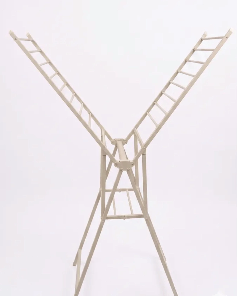 TENDEDERO COLGADOR DE ROPA PLEGABLE METALICO 180CM PREMIUM - 3