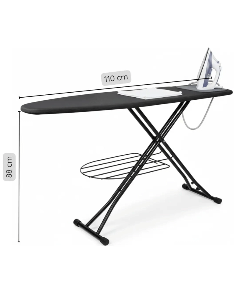 TABLA DE PLANCHAR CON REJILLA MESA PLEGABLE BASICA PREMIUM - 5