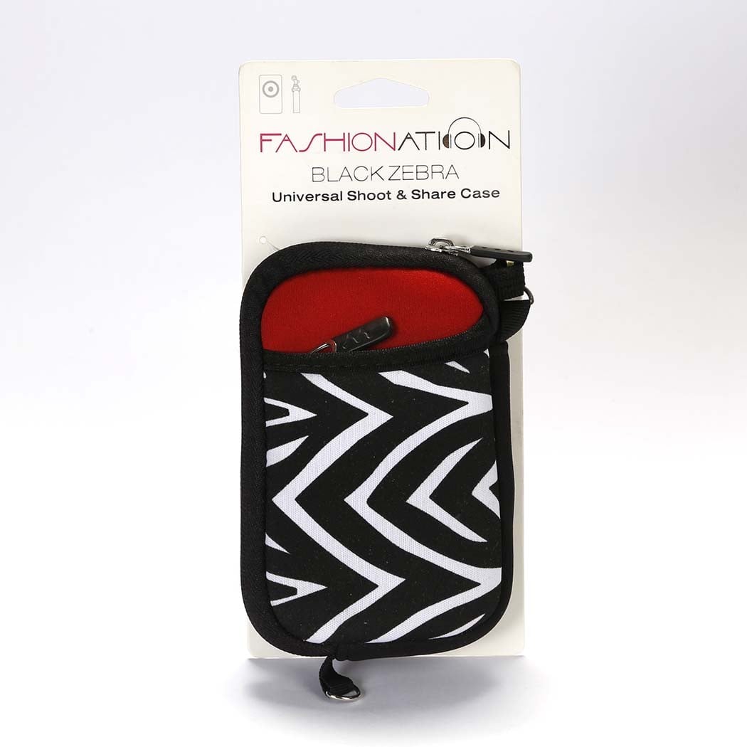 FUNDA CÁMARA NEOPRENE BLACK ZEBRA - 1
