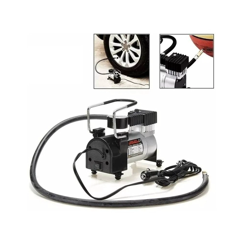 COMPRESOR DE AIRE CALGARY PARA AUTO 12V 150 PSI PORTÁTIL - 5