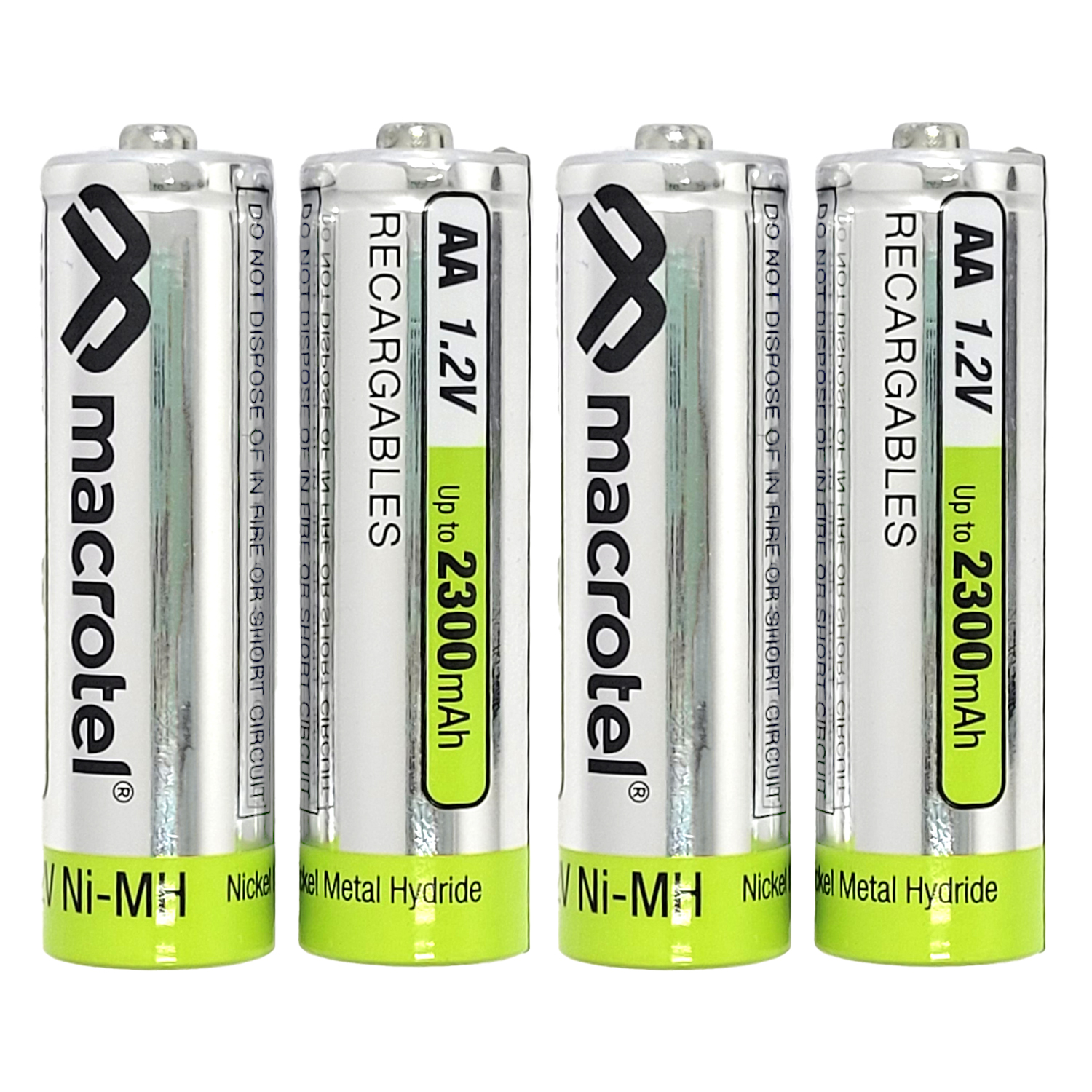 CARGADOR MACROTEL PILAS + 4 PILAS AA 2300MA - 3