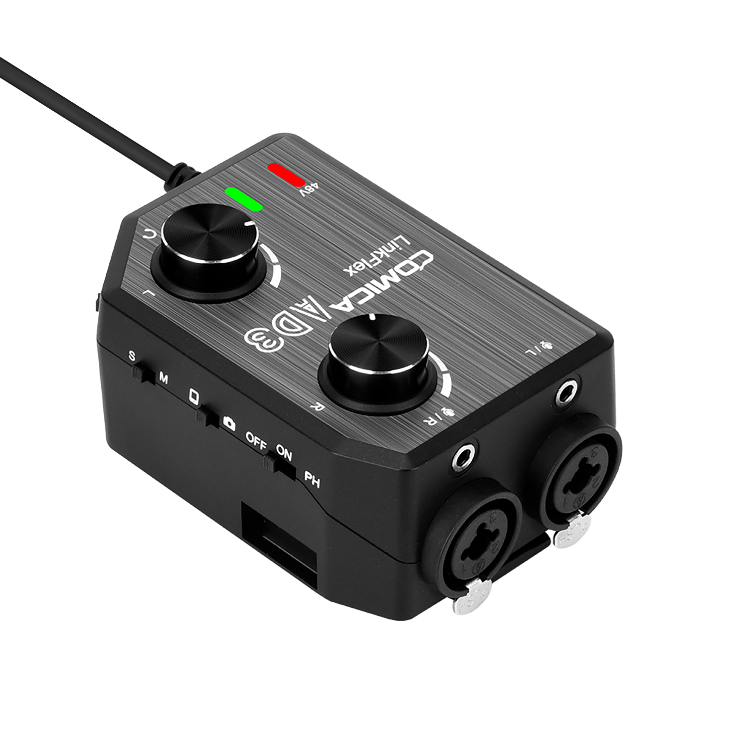 MIXER PREAMPLIFICADOR COMICA AX3 PARA CELULARES Y DSLR - 2