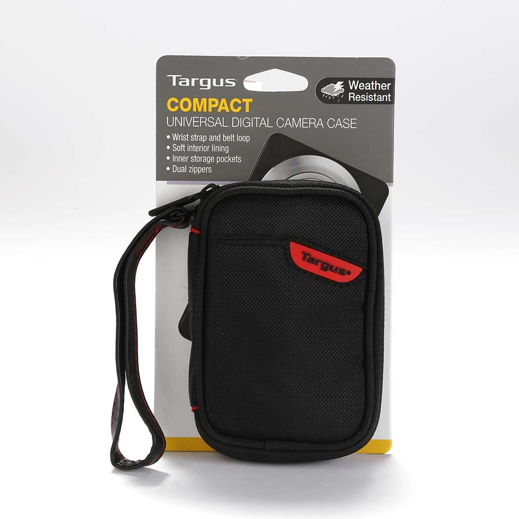 FUNDA PARA CÁMARA DIGITAL PEQUEÑA TARGUS NEGRO/ROJO - 1