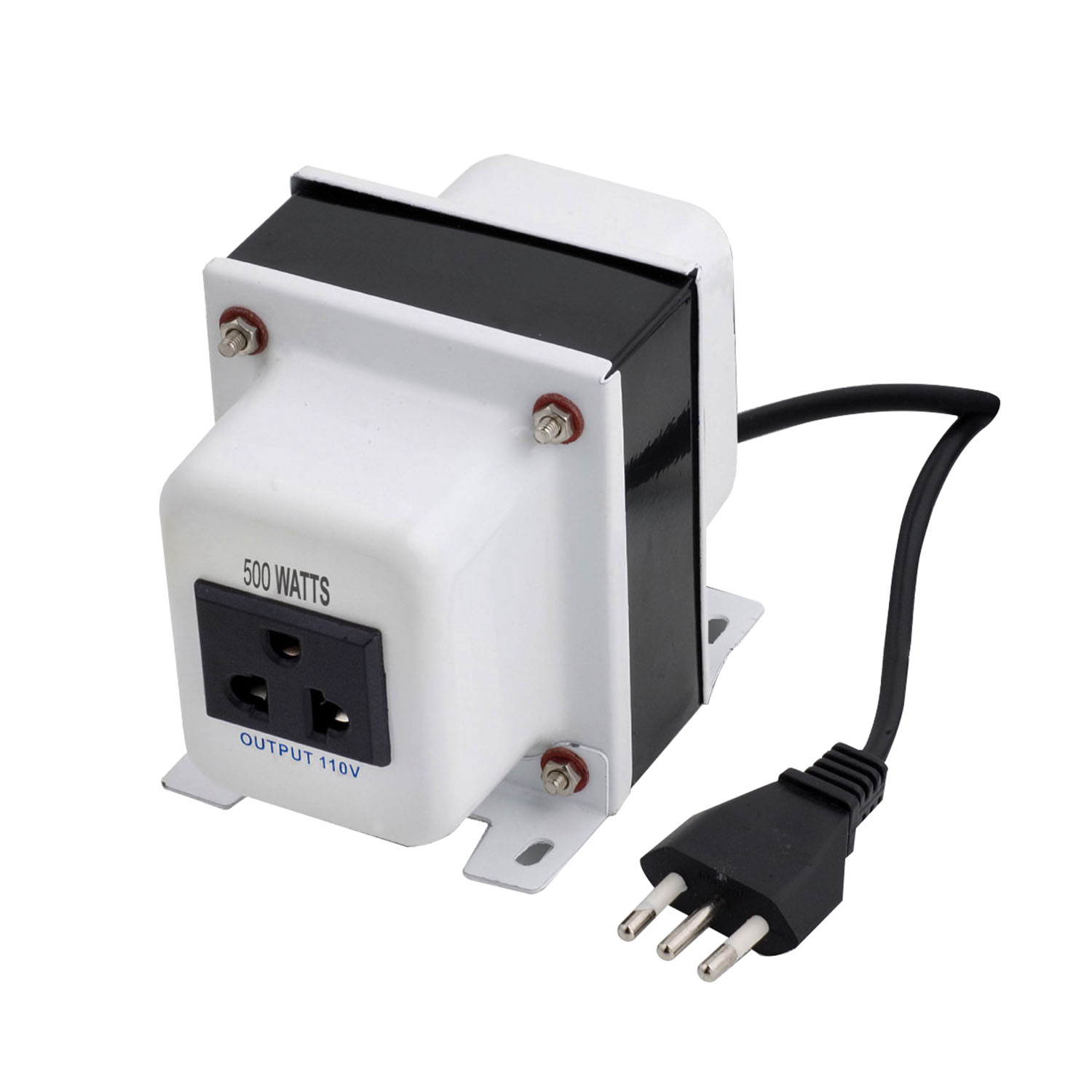 AUTO-TRANSFORMADOR DE VOLTAJE MACROTEL 220 V A 110 V 500 W - 1