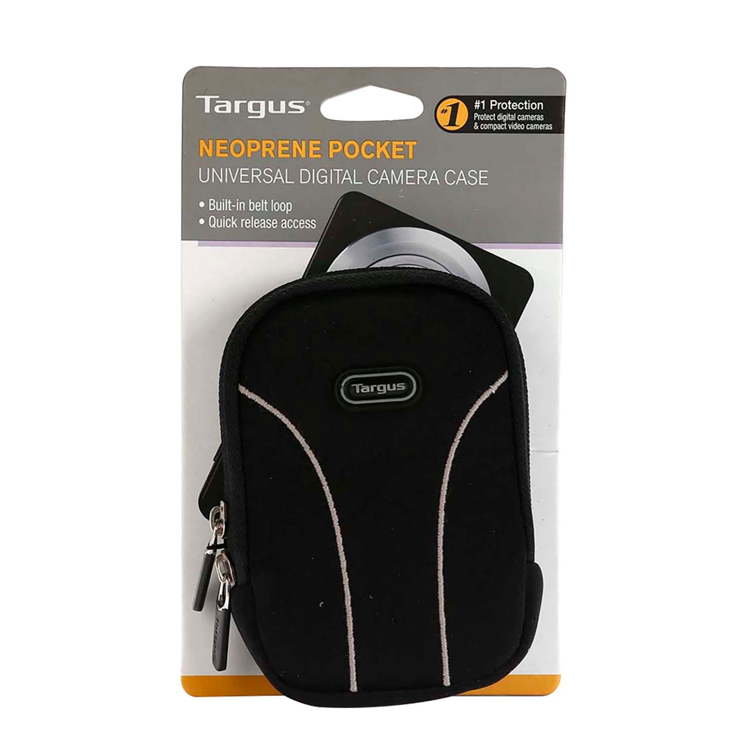 FUNDA NEOPRENO TARGUS CÁMARAS DIGITALES COMPACTAS NEGRA - 2