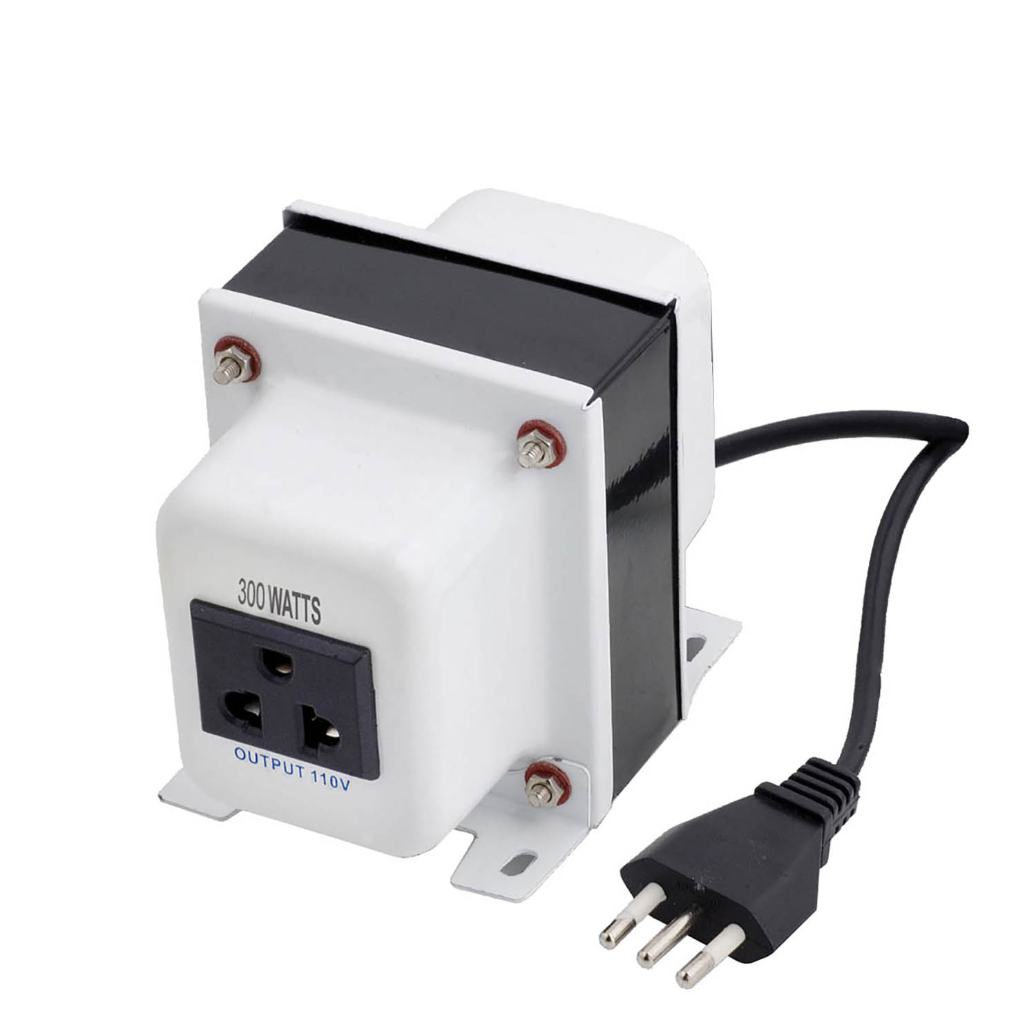 AUTO-TRANSFORMADOR DE VOLTAJE 220V A 110V MACROTEL 300W - 1
