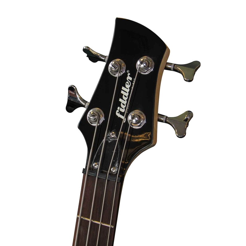 BAJO ELE CTRICO FIDDLER NEGRO + AMPLIFICADOR 20W - 3