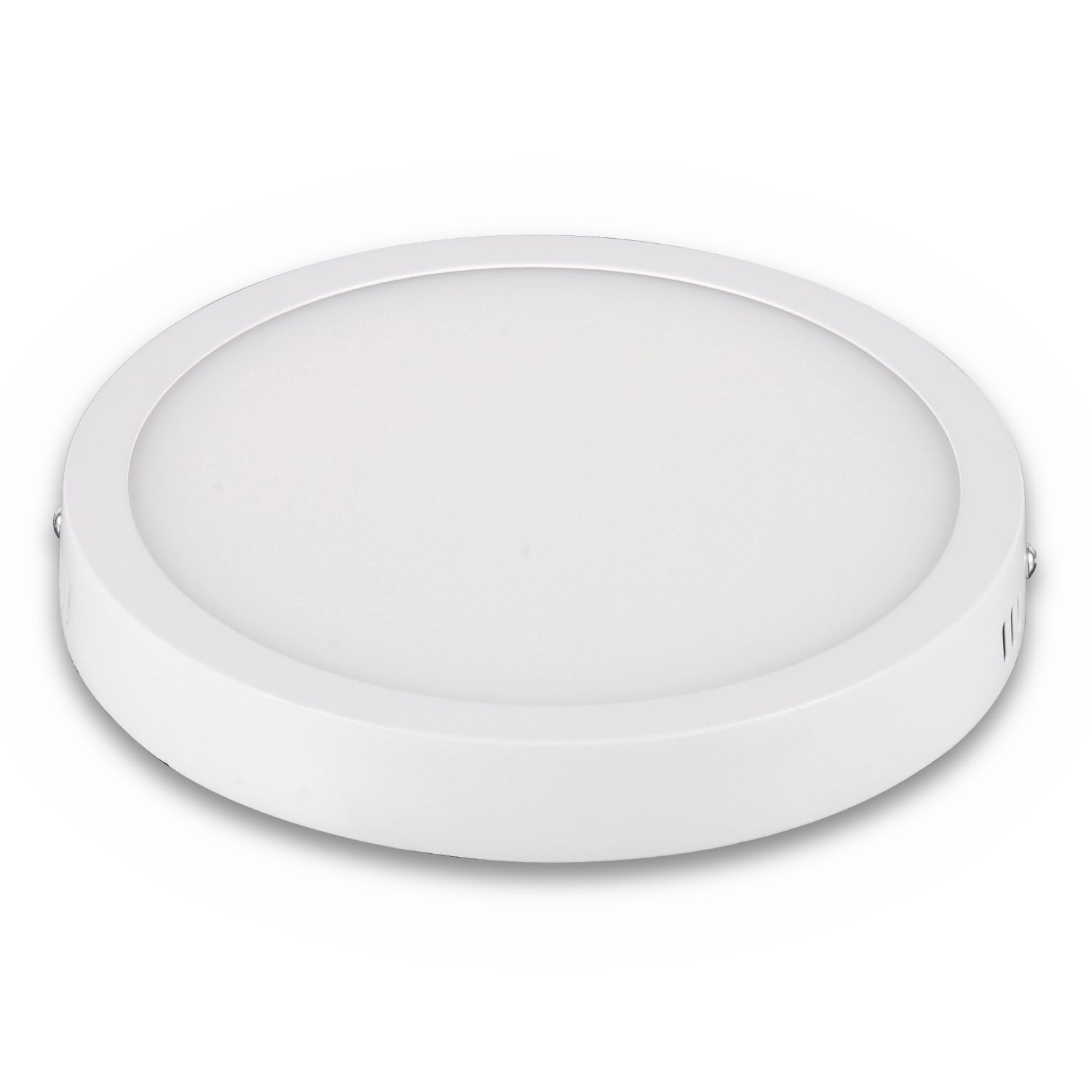 PLAFON SOBREPUESTO 18W LUZ FRIA ALUMINIO - 1