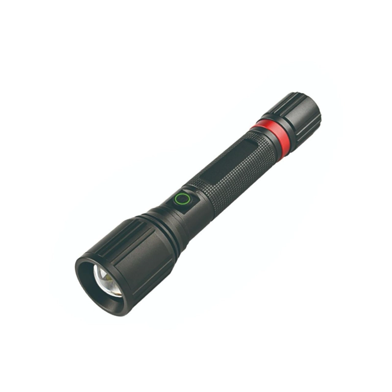 LINTERNA LED TACTICA RECARGABLE DUAL POWER 3000 LM - 1