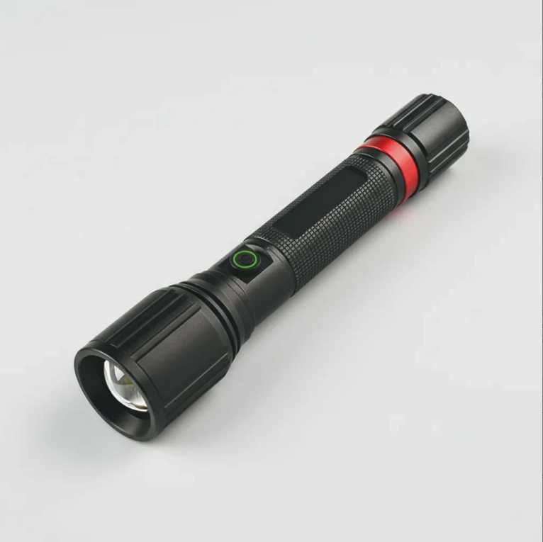 LINTERNA LED TACTICA RECARGABLE DUAL POWER 3000 LM - 5