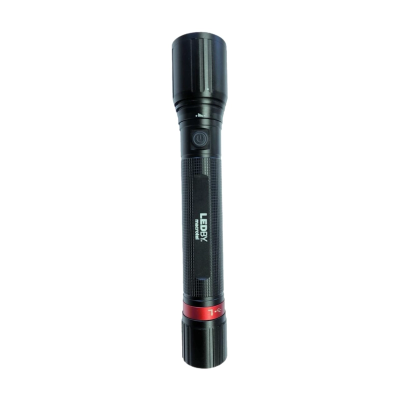 LINTERNA LED TACTICA RECARGABLE DUAL POWER 3000 LM - 9