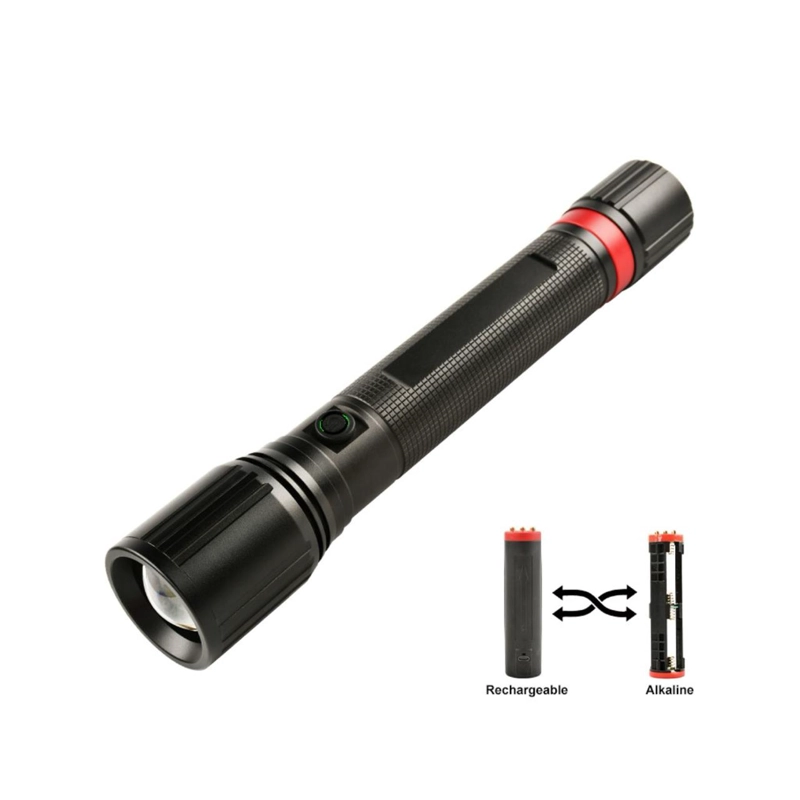 LINTERNA LED TACTICA DUAL POWER 5000 LM - 5