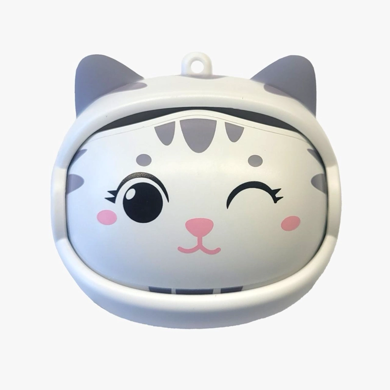 AUDIFONO BLUETOOTH CAT KAWAII ROLLING FACE - 5