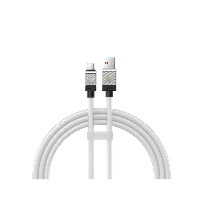 BASEUS CABLE USB A TYPE-C 100W 1M BLANCO