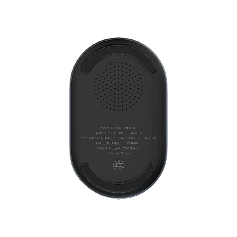 CARGADOR WIRELESS MAGNE TICO 3 EN 1 15W - 5