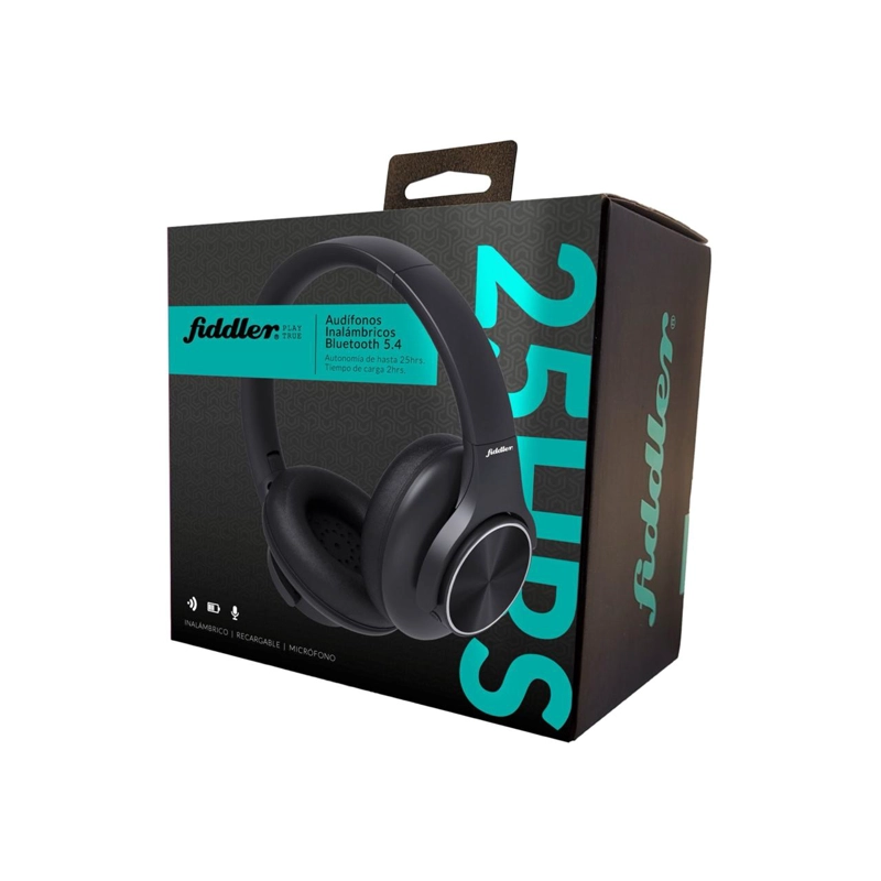 AUDIFONOS BLUETOOTH NEGRO INALAMBRICOS - 3