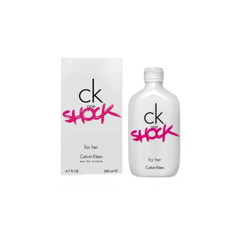 PERFUME CK ONE SHOCK FOR HER 200ML EDT MUJER CALVIN KLEIN - 1