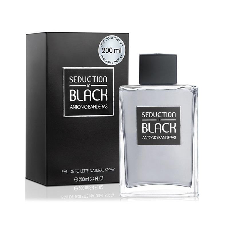 SEDUCTION IN BLACK 200ML EDT HOMBRE ANTONIO BANDERAS - 1