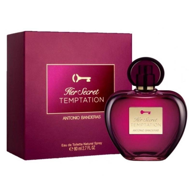 PERFUME HER SECRET TEMPTATION 80ML EDT MUJER ANTONIO BANDERAS - 1