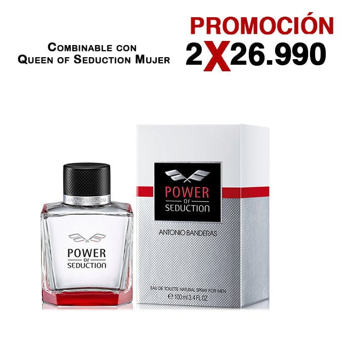 POWER OF SEDUCTION 100ML HOMBRE ANTONIO BANDERAS - 1
