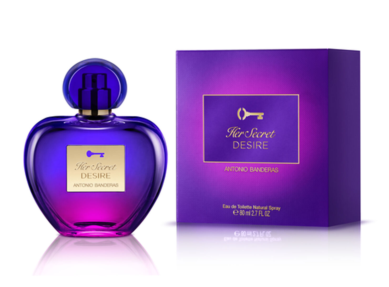 HER SECRET DESIRE ANTONIO BANDERAS EDT 80ML MUJER | 80 ML - 1