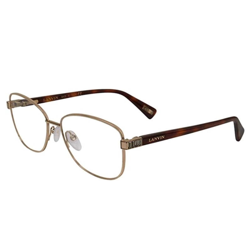 LANVIN LENTE OPTICOS 883663962089 GOLD VLN090S - 1