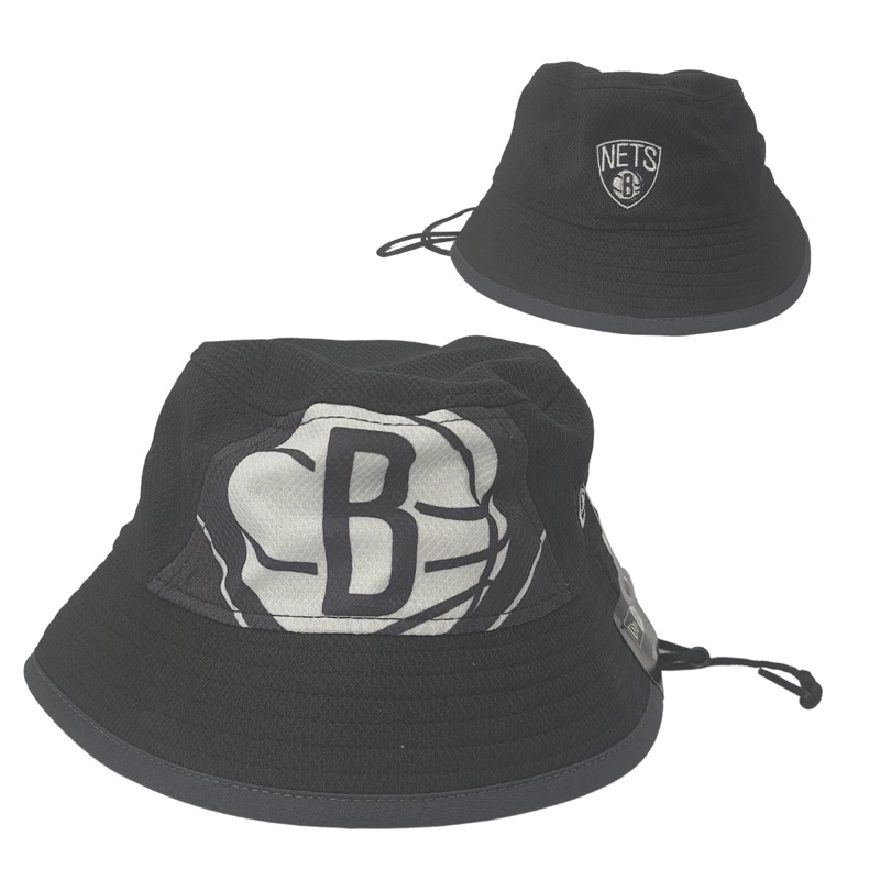 BUCKETS NEW ERA BROOKLYN NETS SILUETA STRETCH BUCKET UNISEX - 1