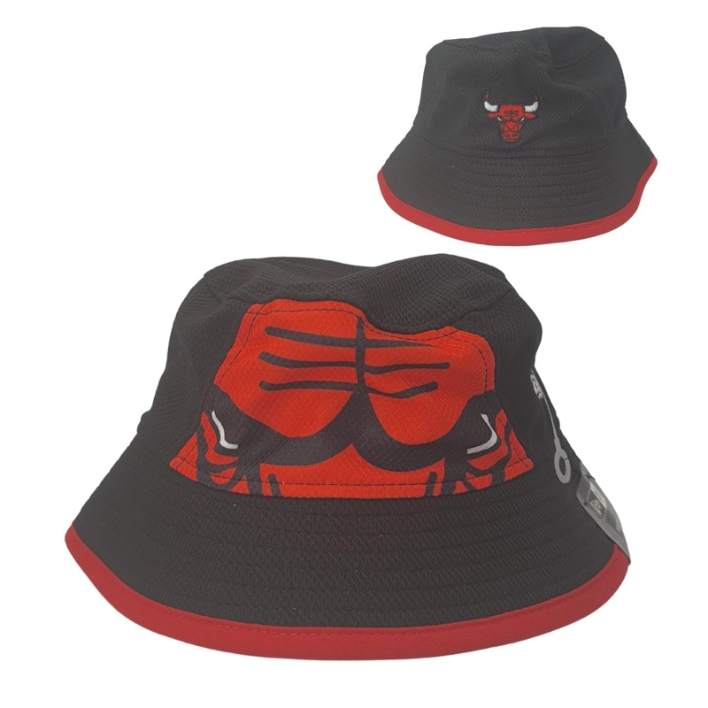 BUCKETS NEW ERA CHICAGO BULLS SILUETA STRETCH BUCKET UNISEX - 1