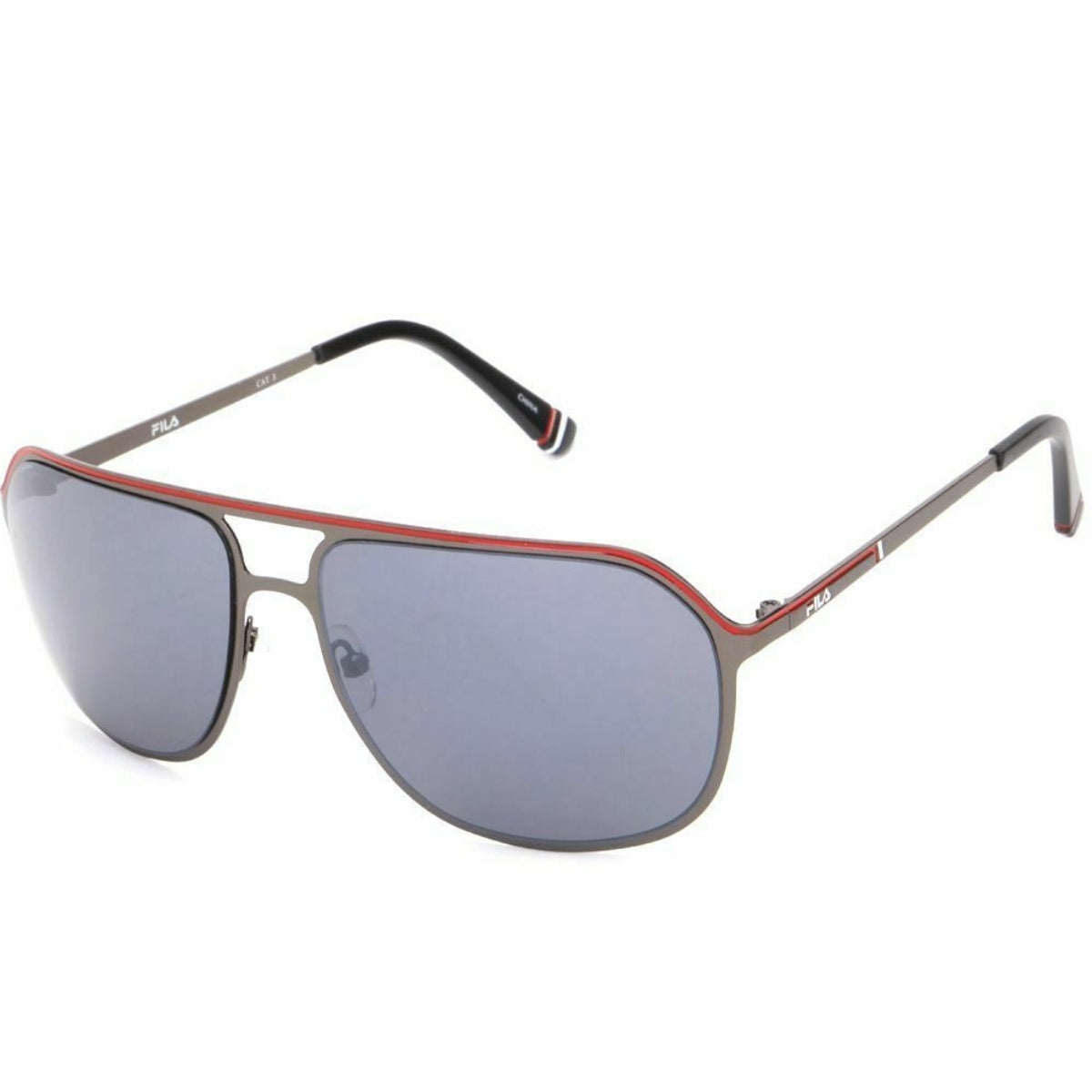 FILA LENTE DE SOL SF9946597X60 BLACK RED SF9946 (SIN CAJA) - 1