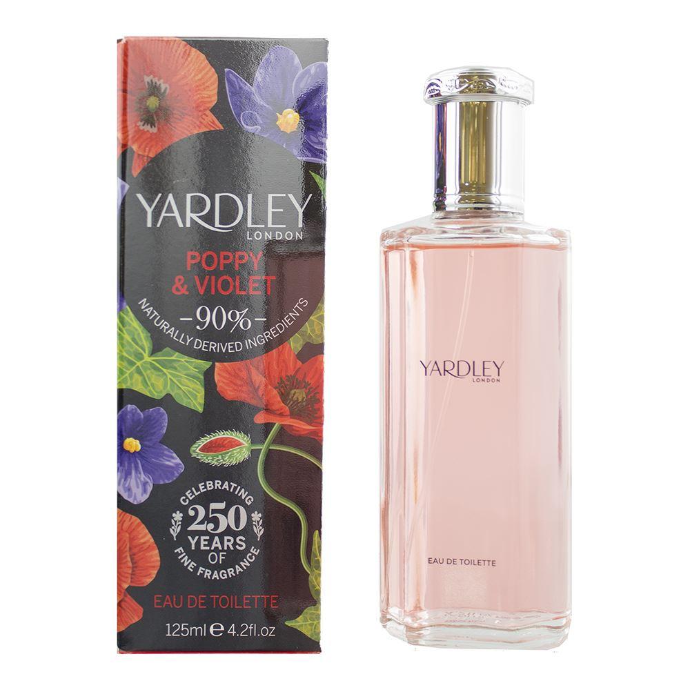 YARDLEY LONDON POPPY & VIOLET EDT 125ML MUJER - 1