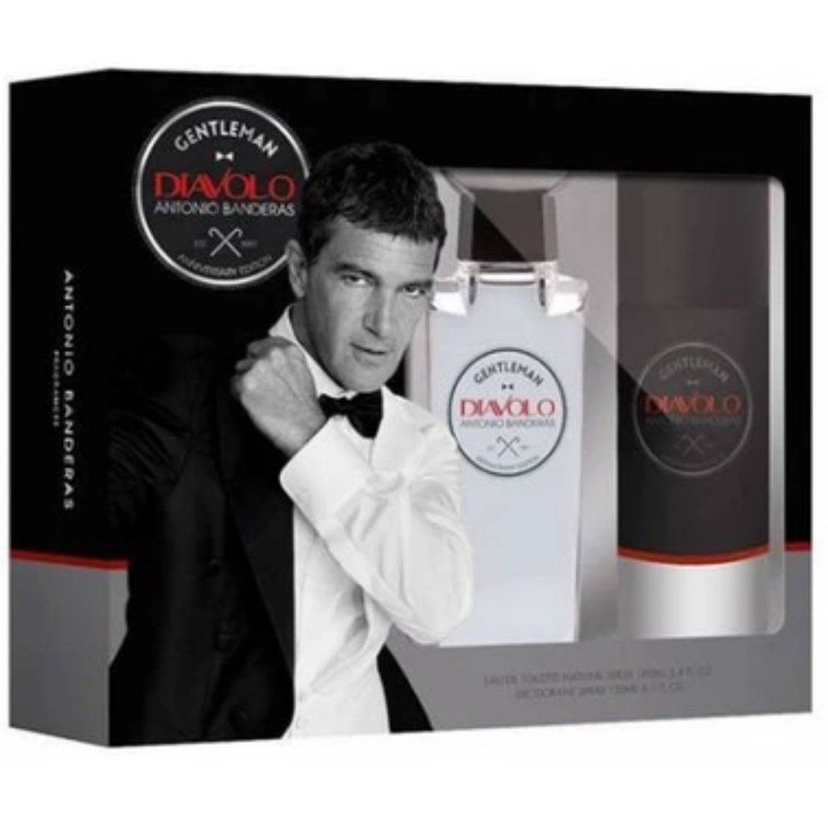 ESTUCHE GENTLEMAN DIAVOLO AB EDT 100ML+150ML DEO HOMBRE - 1