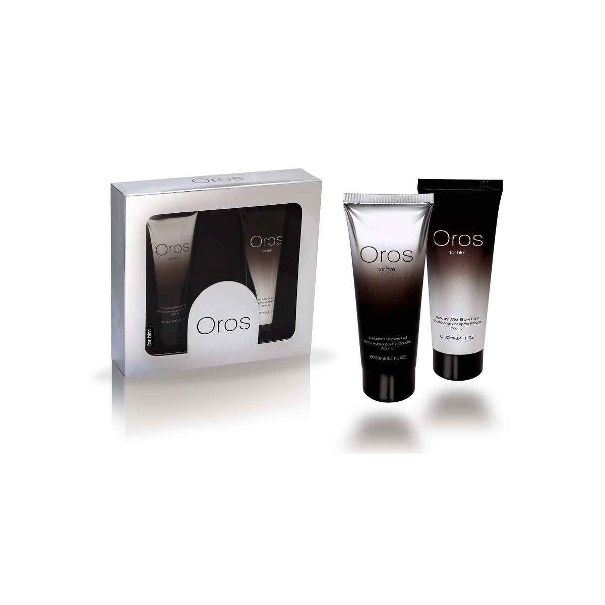 SET OROS 100ML S/G + 100ML A/S HOMBRE - 1