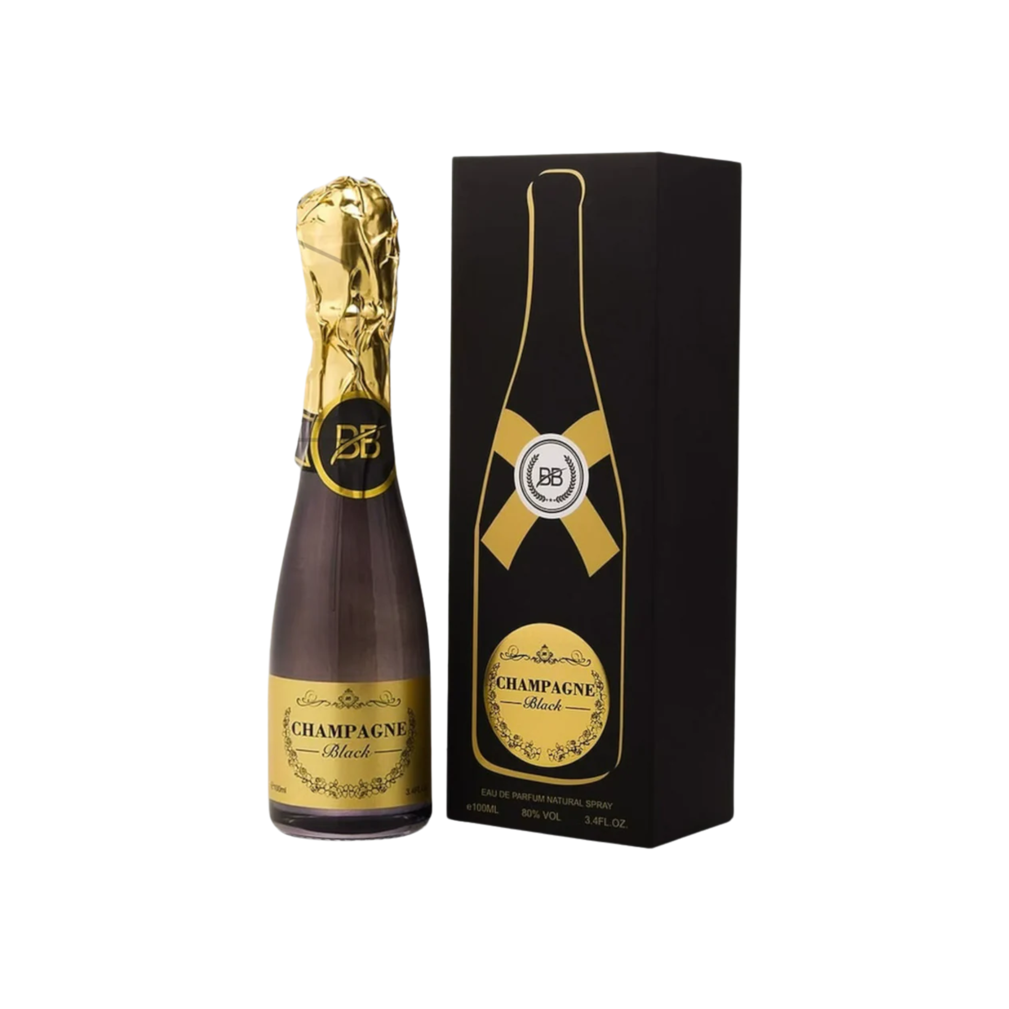 PERFUME CHAMPAGNE BLACK BHARARA EDP 100ML UNISEX - 1
