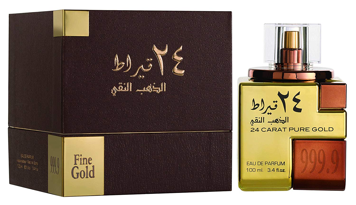 CARAT PURE GOLD 100ML UNISEX LATTAFA PERFUME - 1
