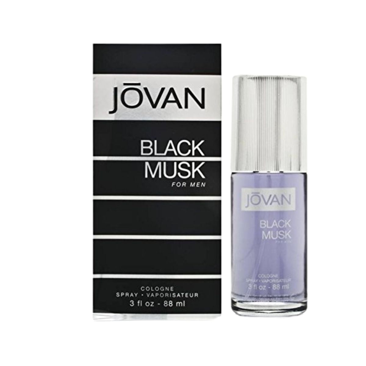 JOVAN BLACK MUSK COLOGNE 88ML HOMBRE - 1