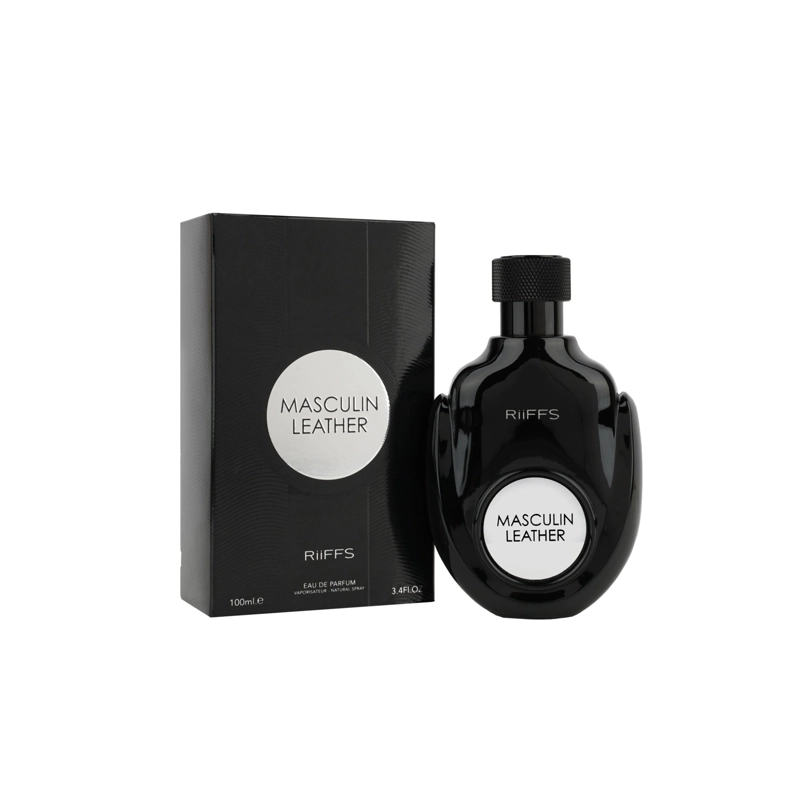 PERFUME MASCULIN LEATHER 100ML HOMBRE RIIFFS - 1