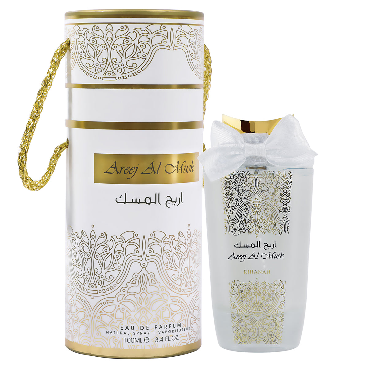 PERFUME AREEJ AL MUSK 100ML UNISEX RIHANAH - 1