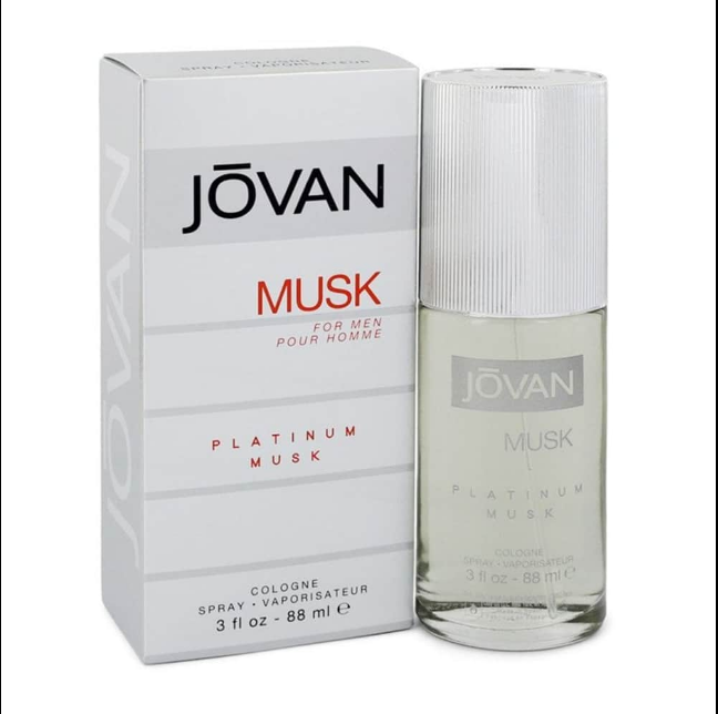 PERFUME JOVAN PLATINUM MUSK 88ML HOMBRE - 1