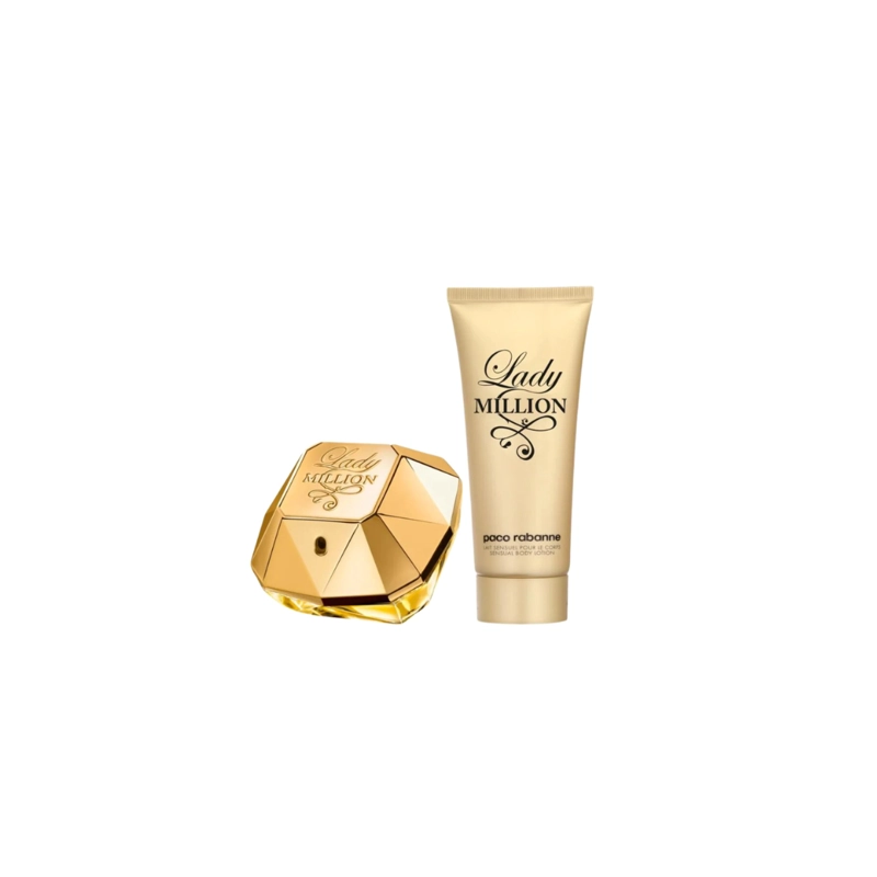 PERFUME PACO RABANNE ESTUCHE LADY MILLION FABULOUS MUJER EDP 80ML+100ML B/L - 1