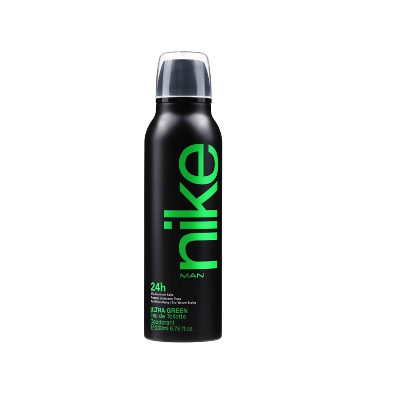 PERFUME NIKE ULTRA GREEN 24H DEODORANT HOMBRE EDT 200ML - 1