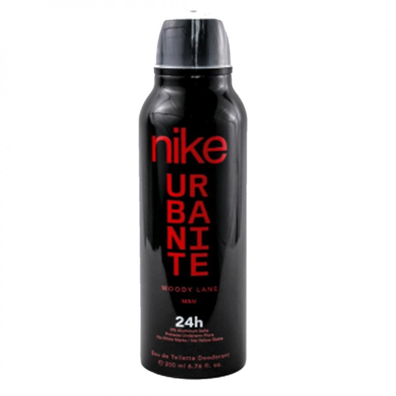PERFUME NIKE URBANITE WOODY LANE 24H DEODORANT HOMBRE EDT 200ML - 1
