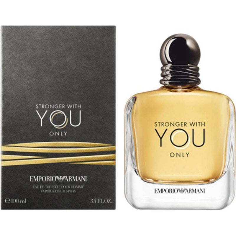 PERFUME ARMANI STRONGER WITH YOU ONLY HOMBRE EDT 100 ML - 1
