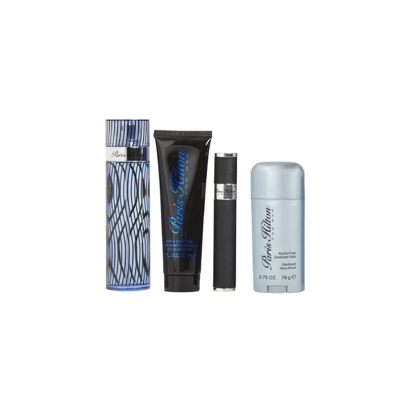 PERFUME PARIS HILTON ESTUCHE HOMBRE EDT 100ML+10ML+90ML S/G + 78ML DEO - 2