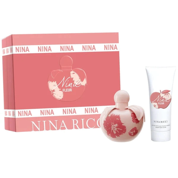 PERFUME NINA RICCI ESTUCHE NINA FLEUR MUJER EDT 80ML+100ML B/L - 1