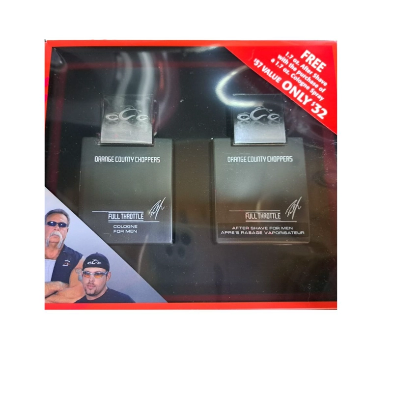 COLONIA ORANGE COUNTY CHOPPERS ESTUCHE FULL THROTTLE HOMBRE EDC 50ML+ 50ML A/S - 1