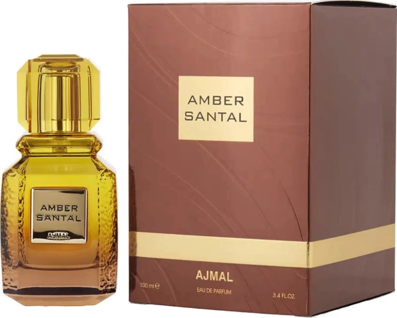 PERFUME AJMAL AMBER SANTAL UNISEX EDP 100 ML - 1