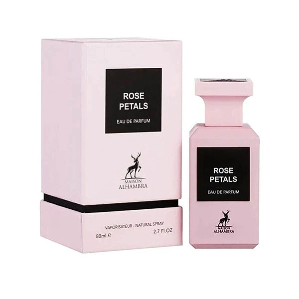 PERFUME MAISON ALHAMBRA ROSE PETALS UNISEX EDP 80 ML - 1