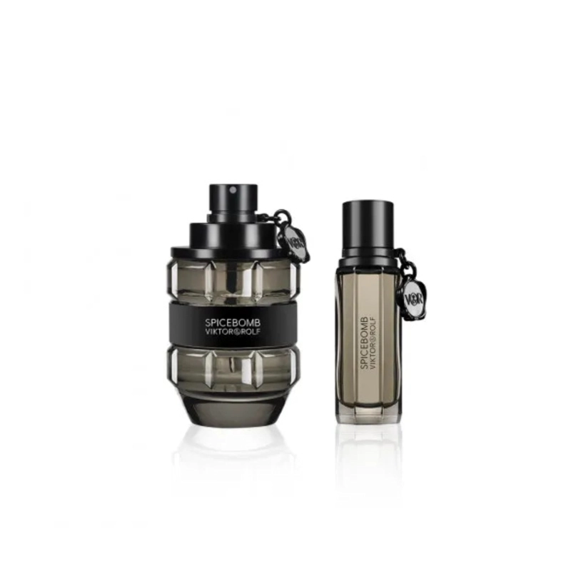 PERFUME VIKTOR & ROLF ESTUCHE SPICEBOMB YOU ARE THE KING HOMBRE EDT 90ML+ 20ML - 1