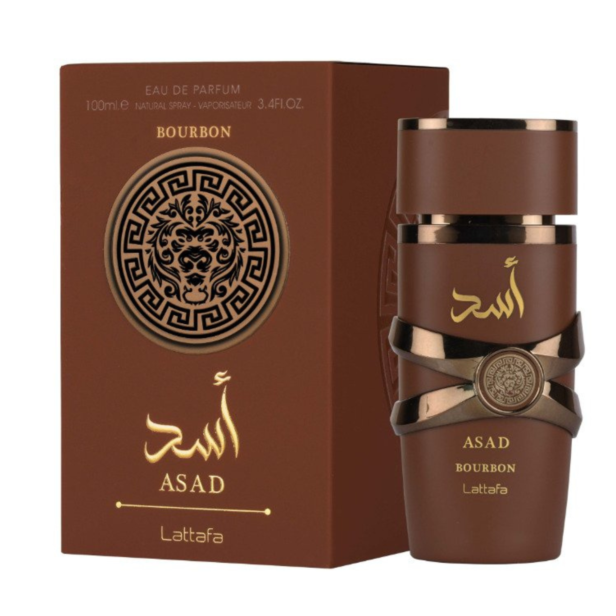 PERFUME ASAD BOURBON LATTAFA EDP 100ML HOMBRE. - 1